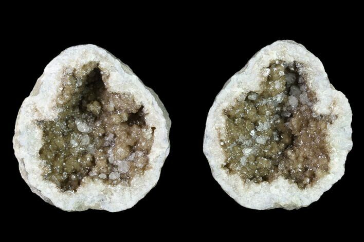 Keokuk Geode with Calcite Crystals - Missouri #135006